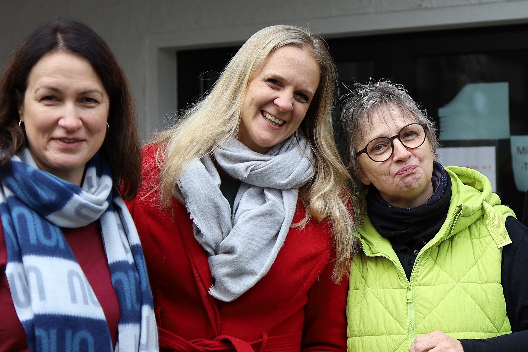 Die Frauenpower aus dem Pastoralteam: Pastoralreferentin Tatjana Schneider, Pastoralreferentin Janine Witter und Gemeindereferentin Maria Friedrich (von links)