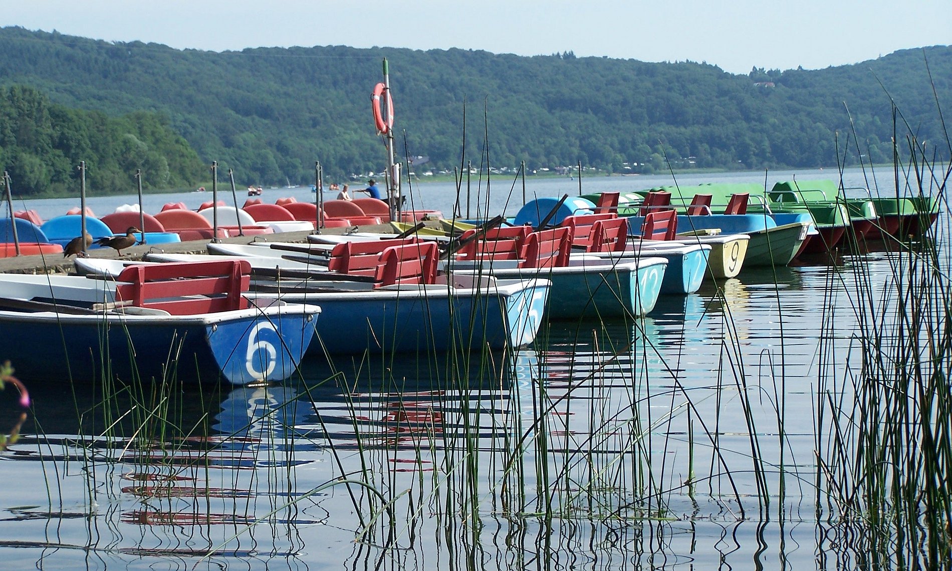 Bootsverleih am Uferrundwegs