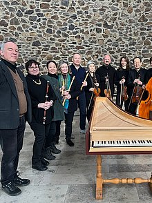 Mitglieder des Orchesters "Barock24"