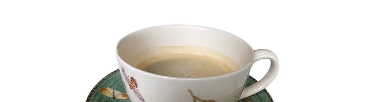 gefüllte Kaffeetasse