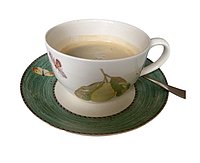 gefüllte Kaffeetasse