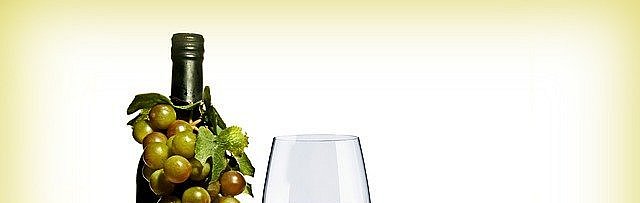 weinflasche mit glas