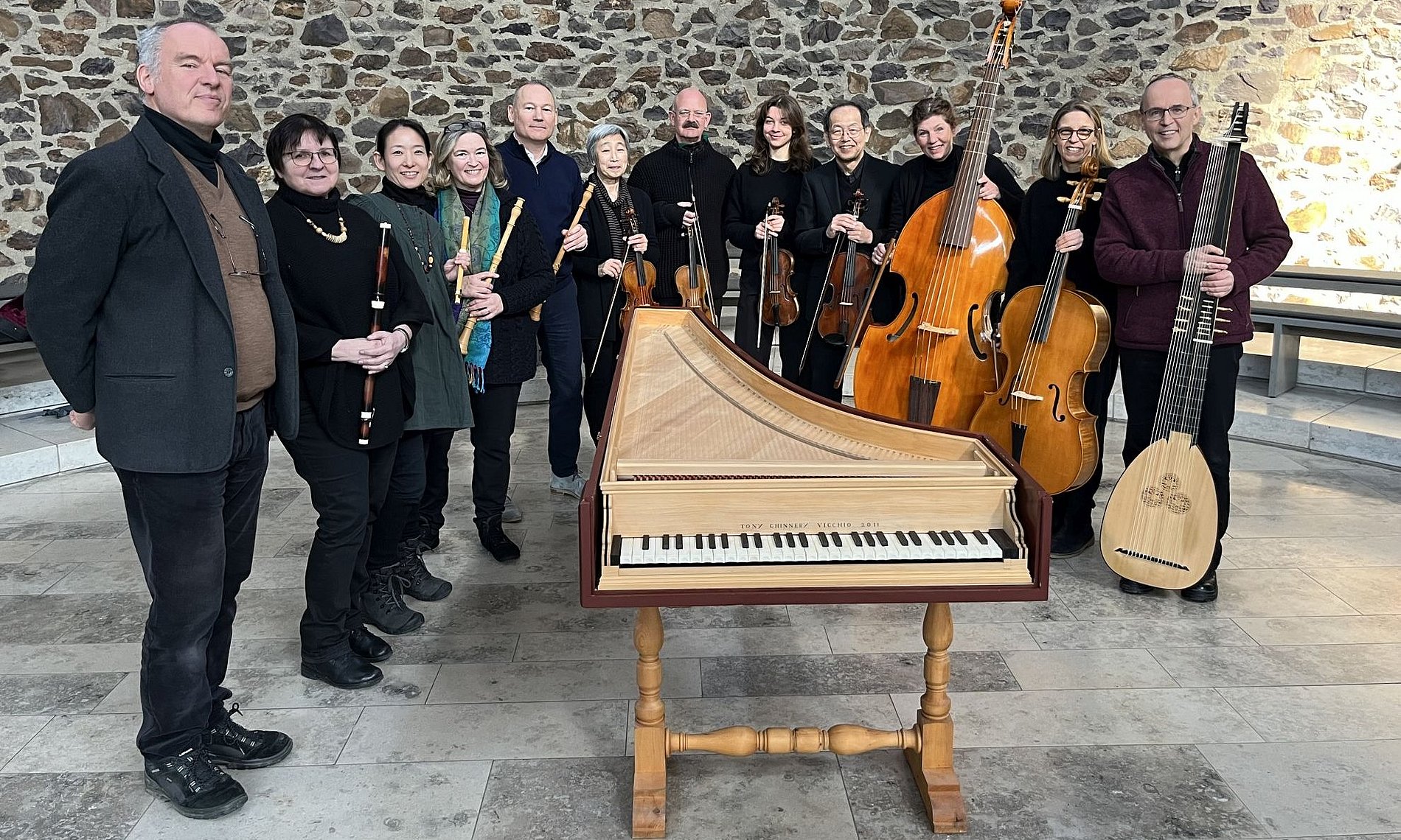 Musikerinnen und Musiker, die den Gottesdienst im März musikalisch gestalteten. 
