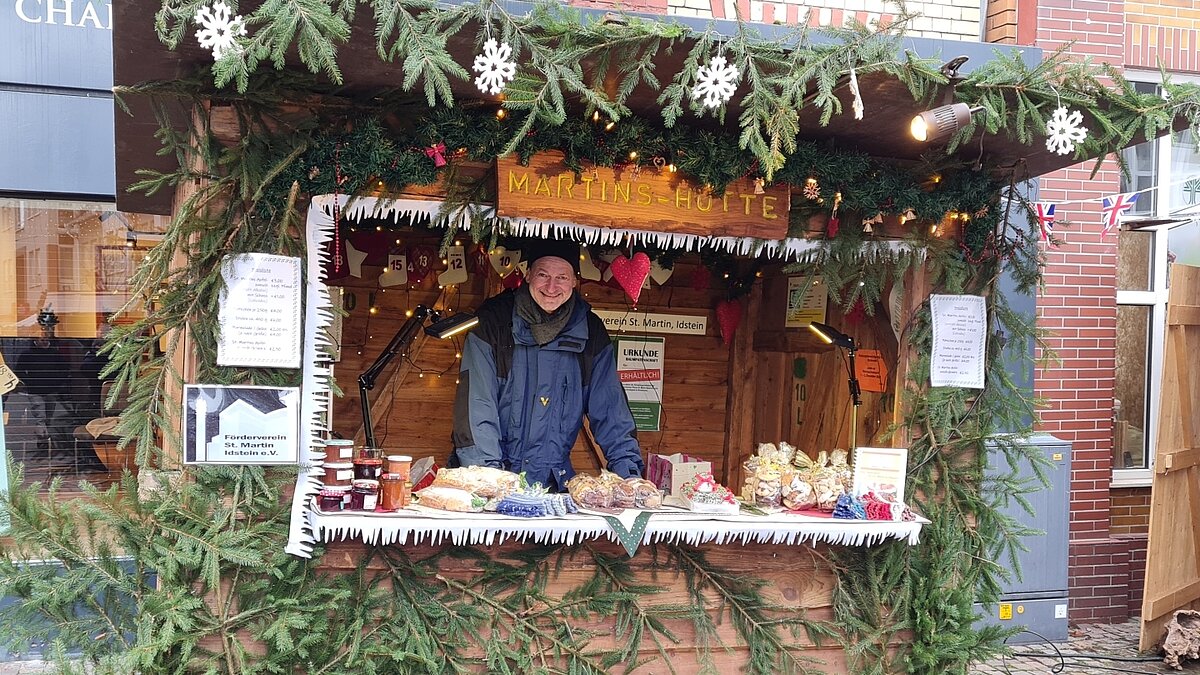 Apfelpunsch, Plätzchen, Stollen und Marmeladen