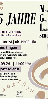 Plakat der Veranstaltungen