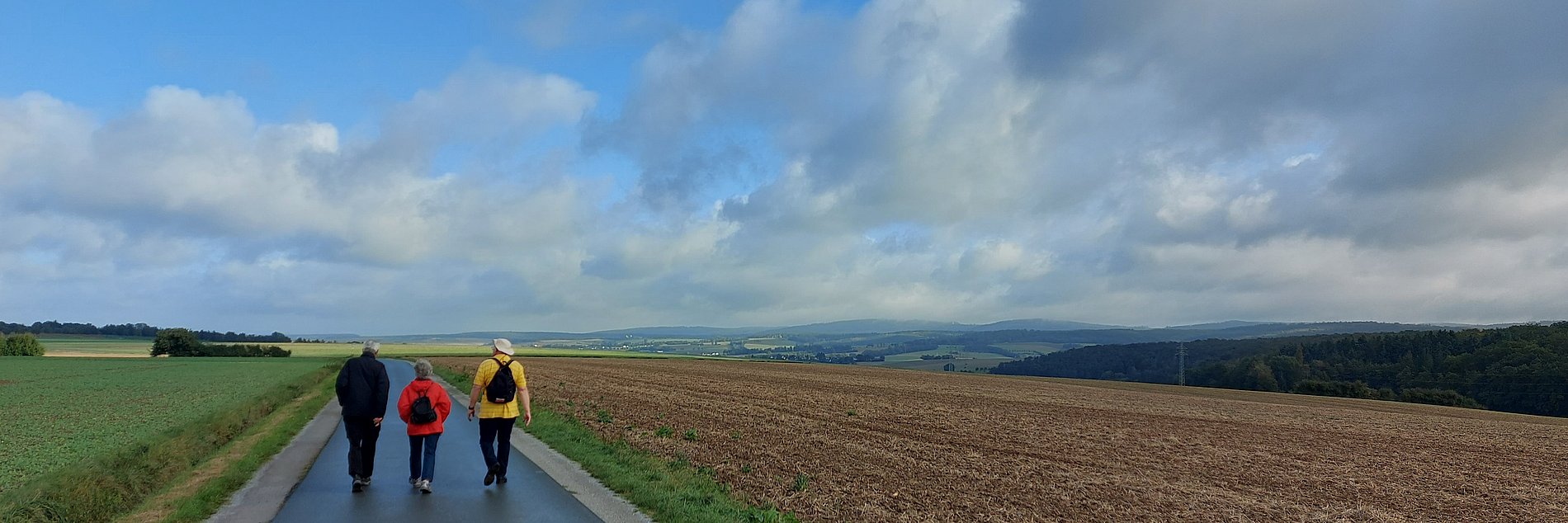 Pilger auf dem Weg